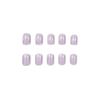 Press-On Nail Set French Tip 24-Piece Long-Lasting Comfortable Fit