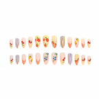 Press-On Nail Set Fruit-Themed Easy Application & Comfortable Fit