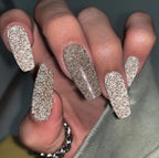 Press-On Nail Set Full-Coverage No Glue Reusable