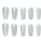 Press-On Nail Set Full-Coverage No Glue Reusable