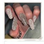 Press-On Nail Set Full-Coverage No Glue Reusable