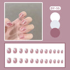 Press-On Nail Set Gel-Like Gloss Up To Two Weeks