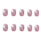 Press-On Nail Set Gel-Like Gloss Up To Two Weeks