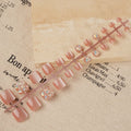 Press-On Nail Set Gem-Accented Multiple Sizes