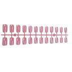 Press-On Nail Set Glitter Accent Easy Application & Reusable