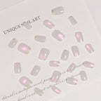 Press-On Nail Set Glitter Accent Self-Adhesive Tabs 24-Piece