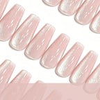 Press-On Nail Set Glitter Ombre 24-Piece