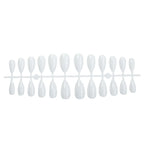 Press-On Nail Set Glossy Almond No Glue