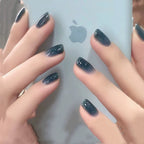 Press-On Nail Set Glossy Easy Application & Reusable
