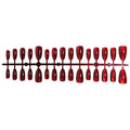 Press-On Nail Set Glossy Finish 30-Piece