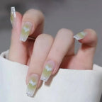Press-On Nail Set Glossy Finish Reusable & At-Home Application