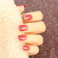 Press-On Nail Set Glossy Gel Finish Multiple Sizes