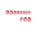 Press-On Nail Set Glossy Gel Finish Multiple Sizes