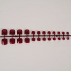 Press-On Nail Set Glossy High-Shine Multiple Sizes