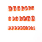 Press-On Nail Set Glossy Long-Lasting Easy Apply