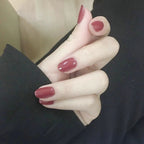 Press-On Nail Set Glossy Long-Lasting Easy Apply