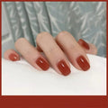 Press-On Nail Set Glossy Long-Lasting Easy Apply