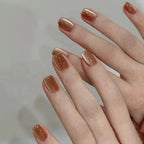 Press-On Nail Set Glossy Ombre Easy & Reusable