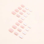Press-On Nail Set Glossy Peel & Stick Long-Lasting