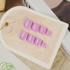 Press-On Nail Set Glossy Reusable Multiple Sizes