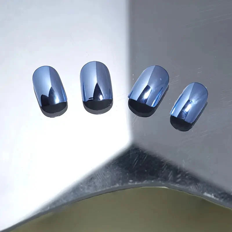 Press-On Nail Set Glossy & Reusable Multiple Sizes