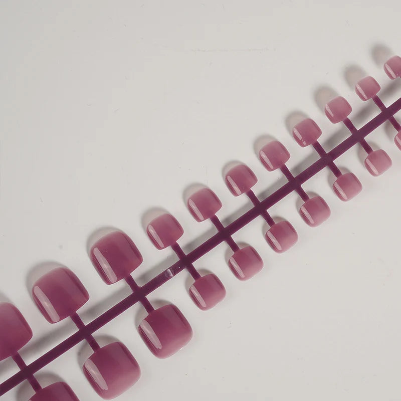 Press-On Nail Set Glossy & Reusable Non-Toxic