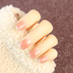 Press-On Nail Set Glossy Reusable Salon-Quality