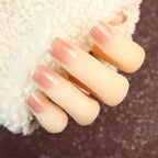 Press-On Nail Set Glossy Reusable Salon-Quality