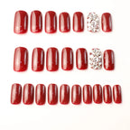 Press-On Nail Set Glossy Salon Finish Chip-Resistant
