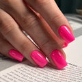 Press-On Nail Set Glossy Sculpted Set of 24