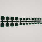 Press-On Nail Set Glossy Short Square Easy Application
