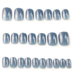 Press-On Nail Set Glossy Sparkling Finish Long-Lasting Wear