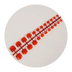 Press-On Nail Set Glossy Square Multiple Sizes