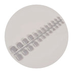 Press-On Nail Set Glossy Square Reusable & Easy Application