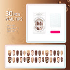 Press-On Nail Set Glue-Free Multiple Sizes