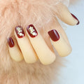 Press-On Nail Set Glue-Free Natural Look