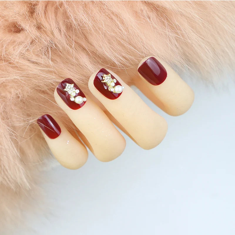 Press-On Nail Set Glue-Free Natural Look