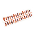Press-On Nail Set Glue-Free Vibrant Designs Durable & Comfortable