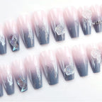 Press-On Nail Set Glue-On & Reusable