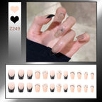 Press-On Nail Set Glue-On Reusable Multiple Sizes