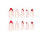 Press-On Nail Set Gradient & Geometric Easy Application