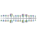 Press-On Nail Set Gradient Ombre Durable & Flexible