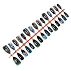 Press-On Nail Set Handcrafted Designs Flexible & Durable