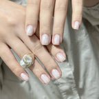 Press-On Nail Set Handcrafted Floral Long-Lasting Multiple Sizes