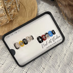 Press-On Nail Set Handcrafted Intricate Designs Square Shape