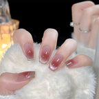 Press-On Nail Set High-Gloss Glitter Comfortable Fit
