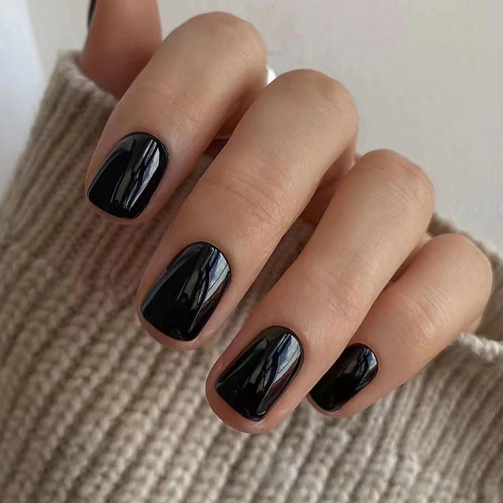 Press-On Nail Set High-Gloss Waterproof Easy Application