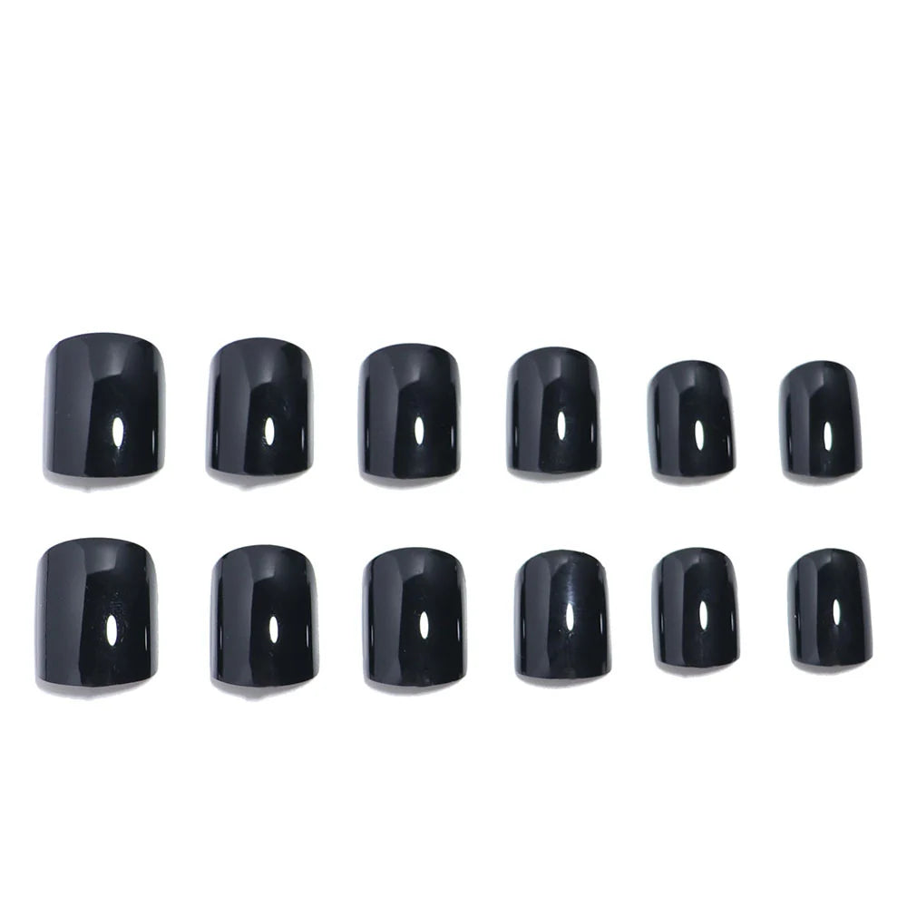 Press-On Nail Set High-Gloss Waterproof Easy Application