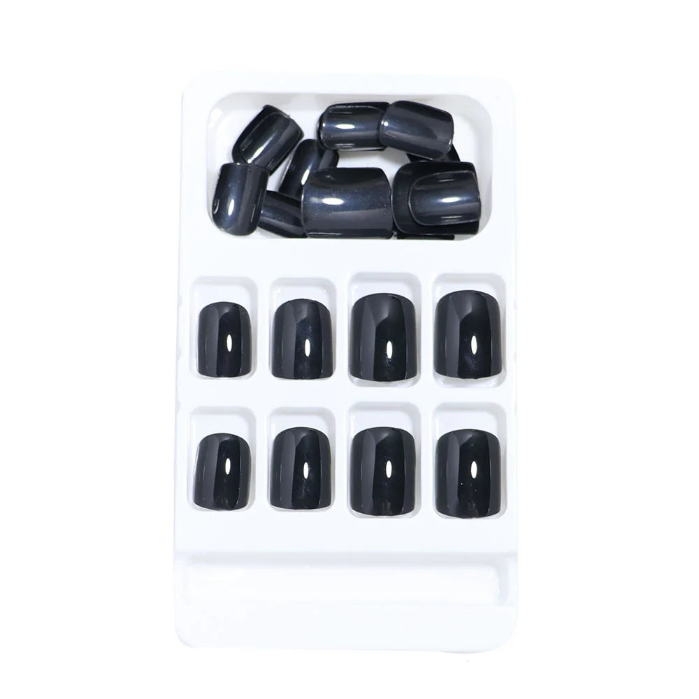 Press-On Nail Set High-Gloss Waterproof Easy Application