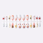 Press-On Nail Set Holiday Designs Set of 10
